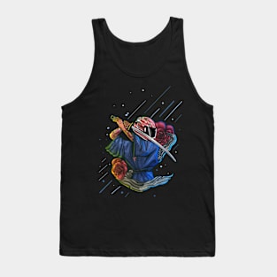 Japanese Samurai girl Tank Top